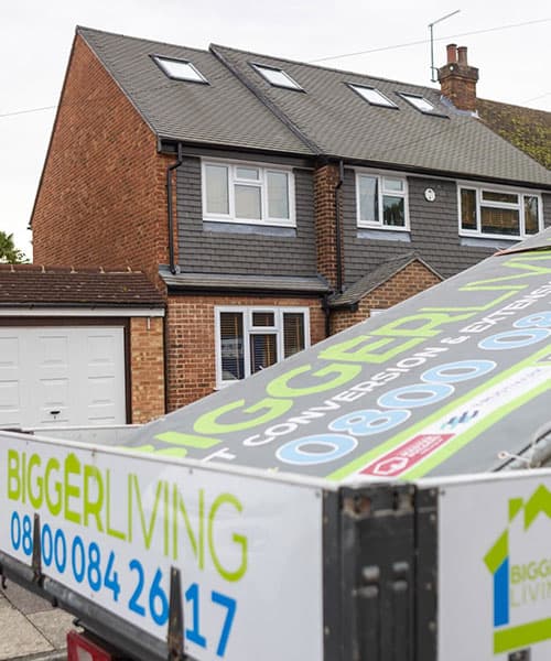 Beautifully converted loft staircase