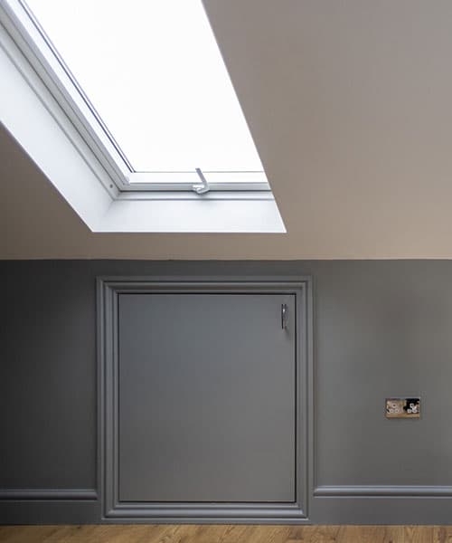 Beautifully converted loft staircase